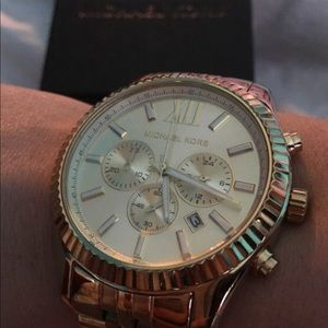 Gold Michael kors watch